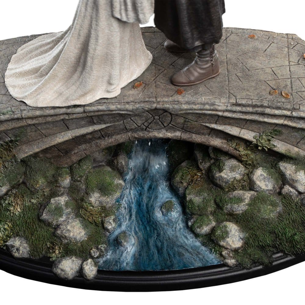 Weta Workshop Der Herr der Ringe Aragorn & Arwen Mini Statue