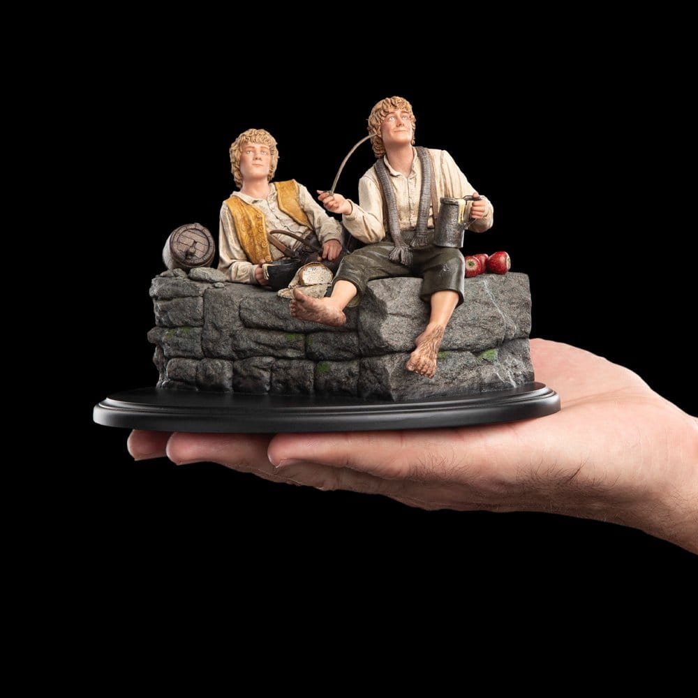 Weta Workshop Der Herr der Ringe Merry und Pippin Mini Statue