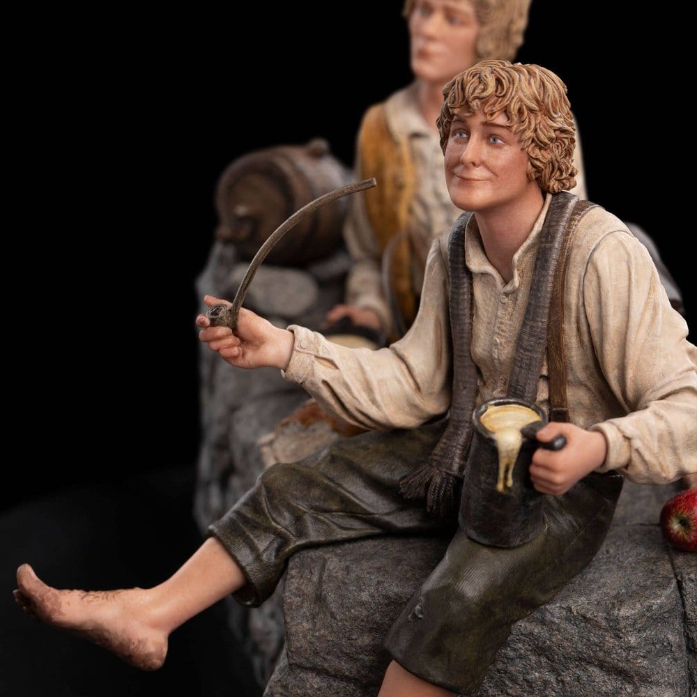 Weta Workshop Der Herr der Ringe Merry und Pippin Mini Statue
