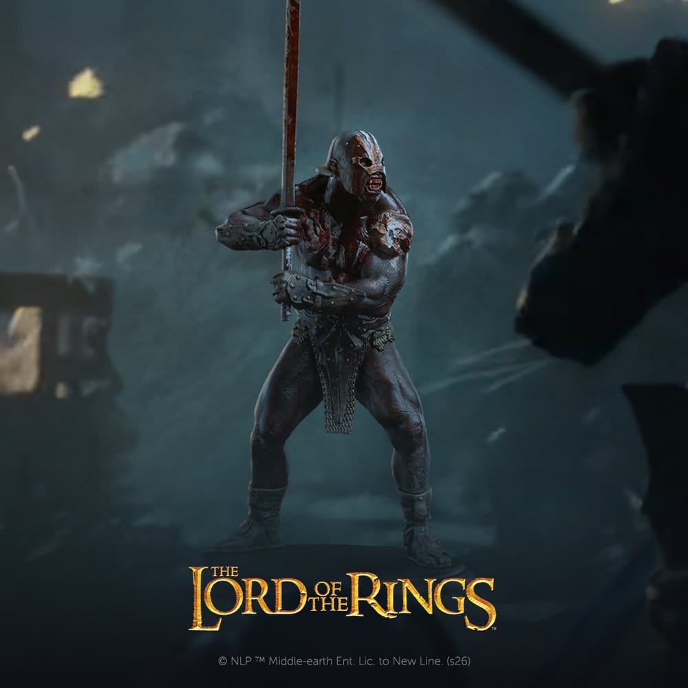 Weta Workshop Der Herr Der Ringe Uruk-hai Berserker Mini Statue