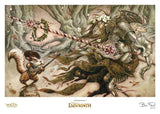 Weta Workshop Die Reise Ins Labyrinth The Knight Who Never Yields Limitierte Auflage Kunstdruck