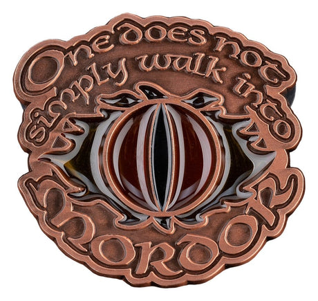 Weta Workshop Herr der Ringe Ansteck-Pin One Does Not Simply Walk Into Mordor 4 cm