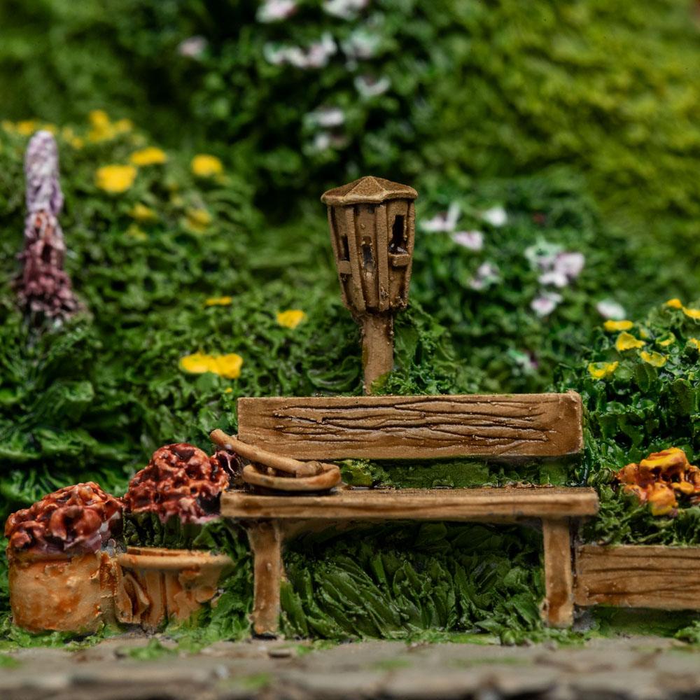 Weta Workshop Herr der Ringe Bag End on the Hill Statue