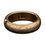 Weta Workshop Herr der Ringe Der Eine Ring (vergoldet) Wolfram-Ring