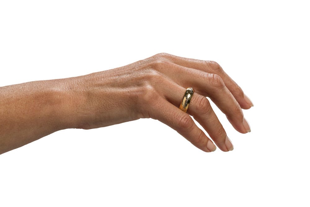 Weta Workshop Herr der Ringe Der Eine Ring (vergoldet) Wolfram-Ring