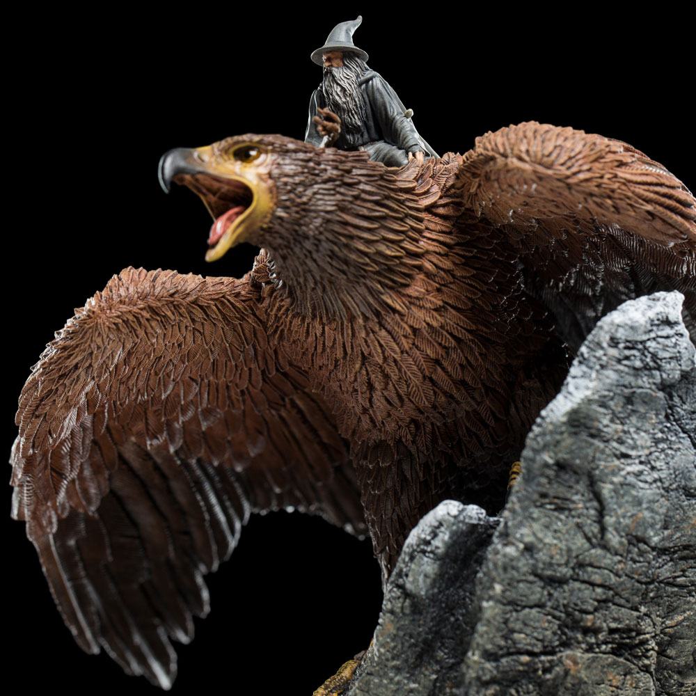 Weta Workshop Herr der Ringe Gandalf on Gwaihir Mini Statue