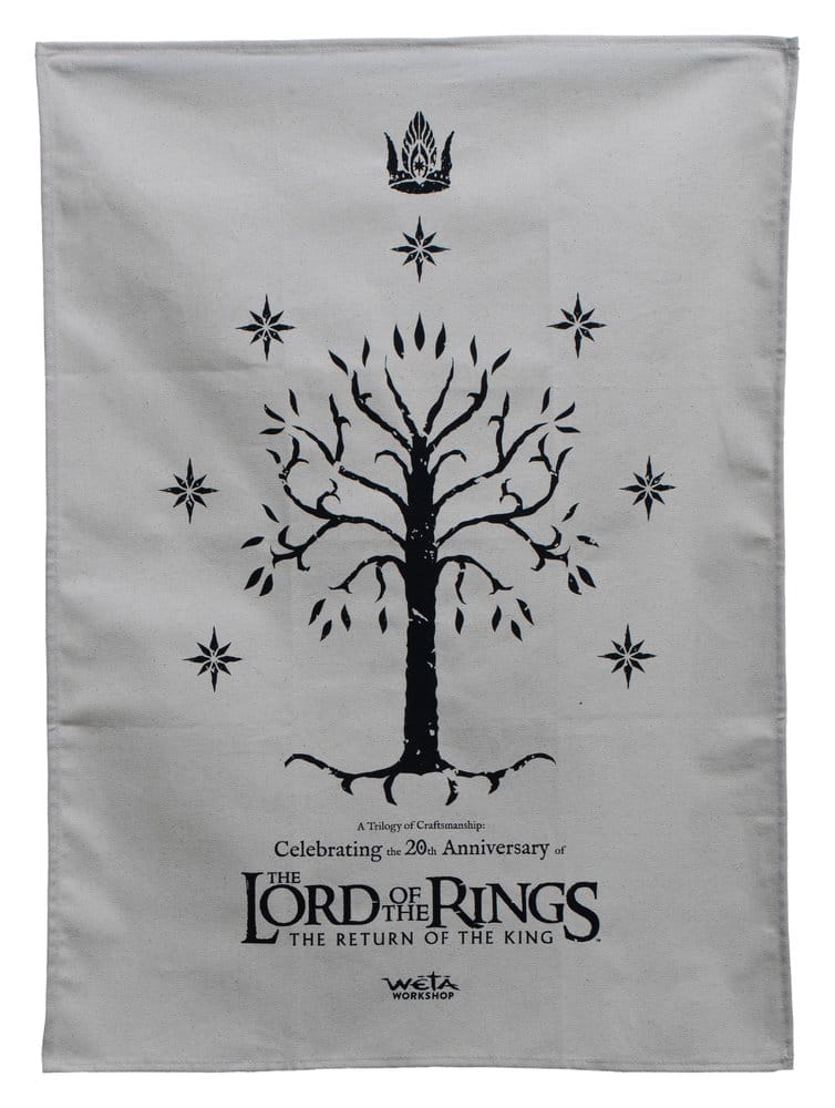 Weta Workshop Herr der Ringe Geschirrtuch The Return of the King: 20th Anniversary Limited Edition 50 cm