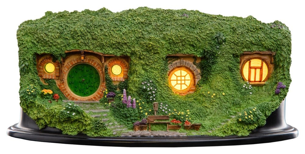 Weta Workshop Herr der Ringe Hobbit Hole - Bag End - Illuminated Edition Umgebung