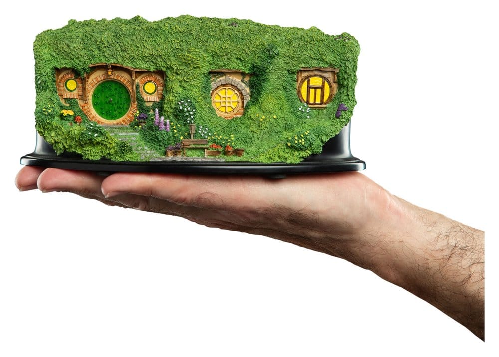 Weta Workshop Herr der Ringe Hobbit Hole - Bag End - Illuminated Edition Umgebung