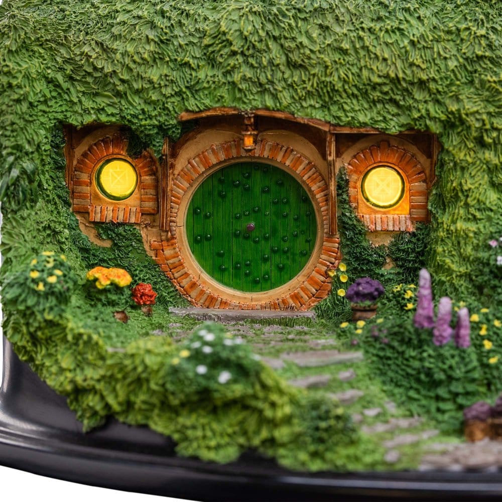 Weta Workshop Herr der Ringe Hobbit Hole - Bag End - Illuminated Edition Umgebung