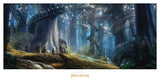 Weta Workshop Herr der Ringe Lothlorien Kunstdruck