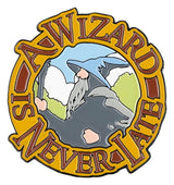 Weta Workshop Herr der Ringe Magnet A Wizard Is Never Late (Enamel) 7 cm