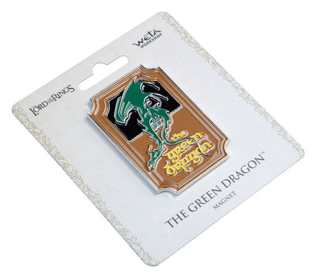 Weta Workshop Herr der Ringe Magnet The Green Dragon (Enamel) 7 cm