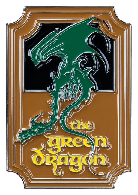 Weta Workshop Herr der Ringe Magnet The Green Dragon (Enamel) 7 cm