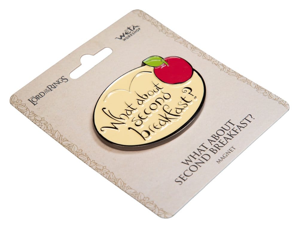 Weta Workshop Herr der Ringe Magnet What About Second Breakfast? (Enamel) 7 cm