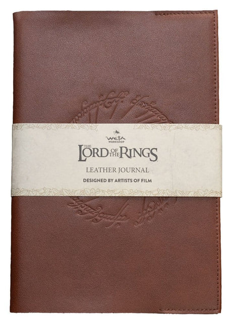 Weta Workshop Herr der Ringe Middle-earth Leather Notizbuch