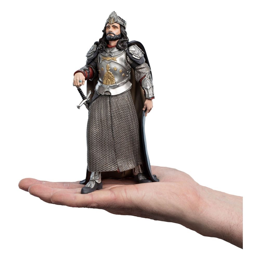 Weta Workshop Herr der Ringe Mini Epics Vinyl Figur King Aragorn