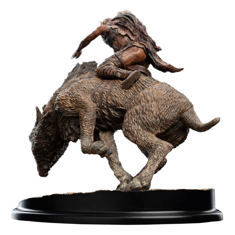 Weta Workshop Herr der Ringe Mini Sharkû on Warg Statue