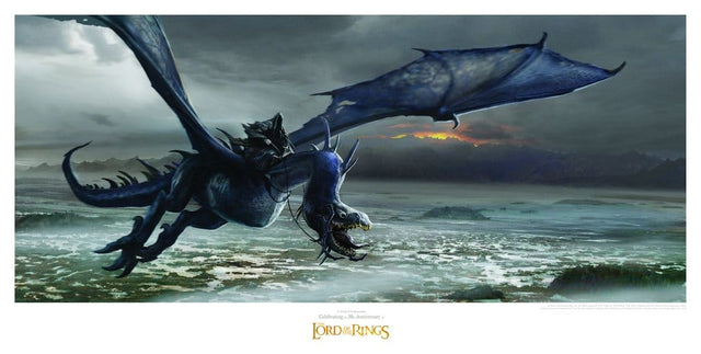 Weta Workshop Herr der Ringe Nazgul Ahunt Kunstdruck