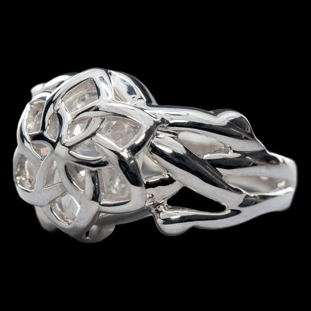 Weta Workshop Herr der Ringe Nenya Galadriel’s Ring (Sterling Silber)