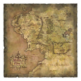 Weta Workshop Herr der Ringe Parchment Map of Middle-earth Kunstdruck