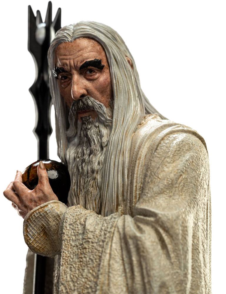 Weta Workshop Herr der Ringe Saruman der Weiße Mini Statue