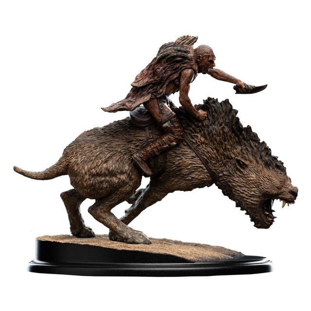 Weta Workshop Herr der Ringe Sharkû on Warg Mini Statue