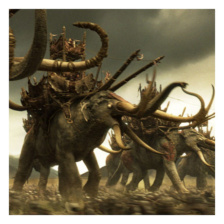 Weta Workshop Herr der Ringe Skull of a Mumak Mini Statue