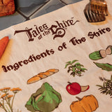 Weta Workshop Herr der Ringe Tales of the Shire Ingredients of The Shire Geschirrtuch