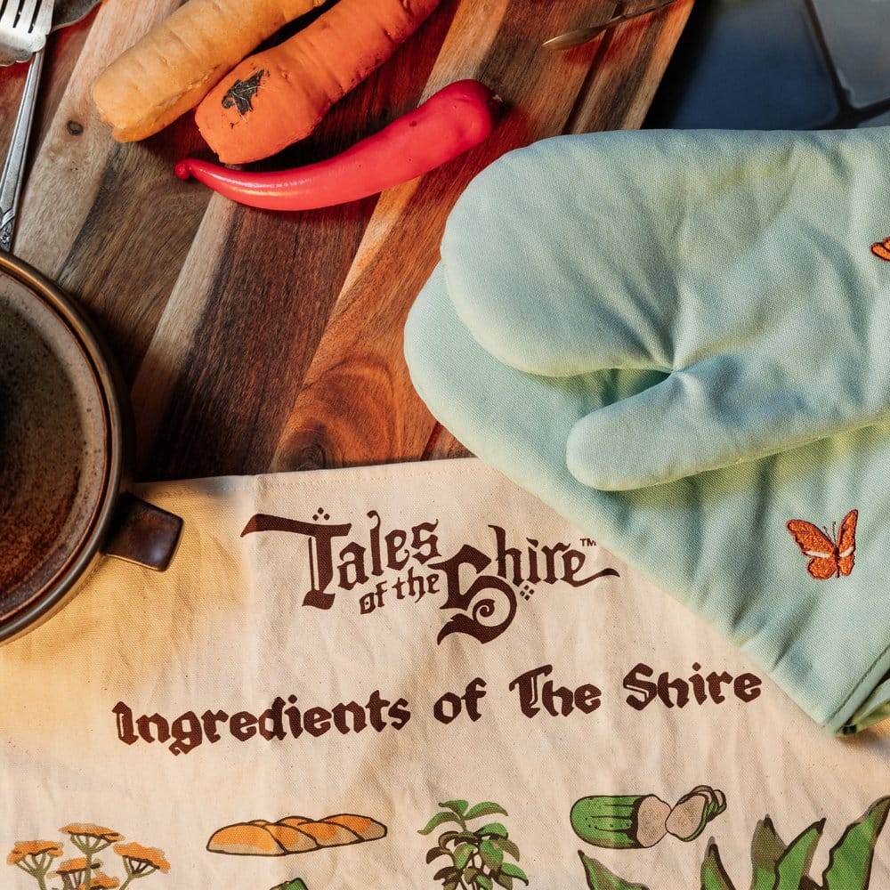 Weta Workshop Herr der Ringe Tales of the Shire Ingredients of The Shire Geschirrtuch
