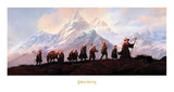 Weta Workshop Herr der Ringe The Fellowship of the Ring: 20th Anniversary Kunstdruck
