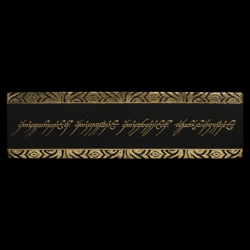 Weta Workshop Herr der Ringe The One Ring Leder Inscription Lesezeichen