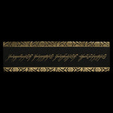 Weta Workshop Herr der Ringe The One Ring Leder Inscription Lesezeichen