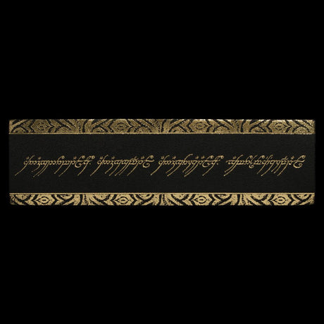 Weta Workshop Herr der Ringe The One Ring Leder Inscription Lesezeichen