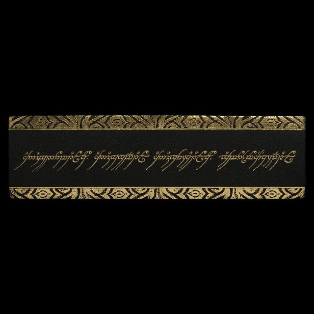 Weta Workshop Herr der Ringe The One Ring Leder Inscription Lesezeichen