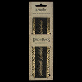 Weta Workshop Herr der Ringe The One Ring Leder Inscription Lesezeichen