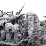 Weta Workshop Herr der Ringe Weathertop Umgebung Limitierte Auflage Diorama Statue