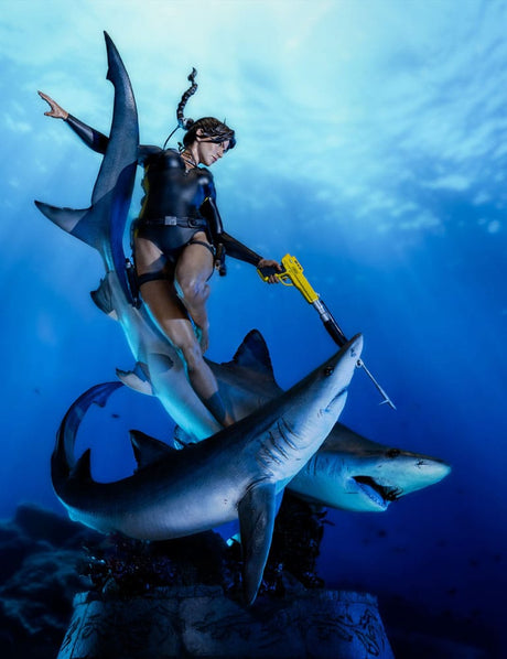 Weta Workshop Tomb Raider Lara Croft-Quest for Avalon 1/4 Statue