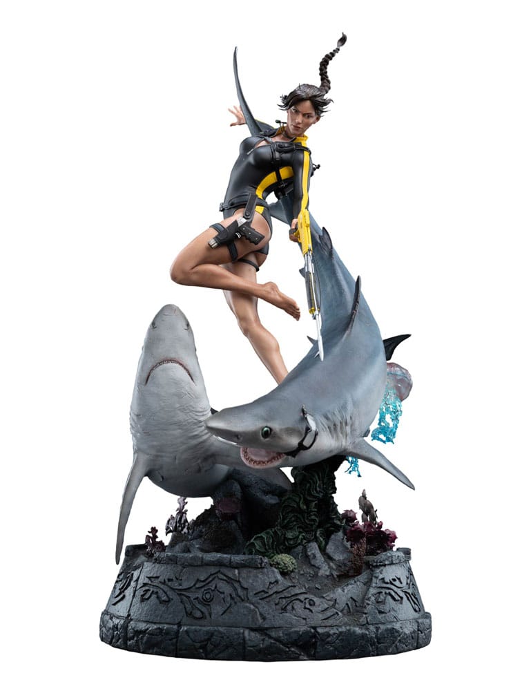 Weta Workshop Tomb Raider Lara Croft-Quest for Avalon 1/4 Statue