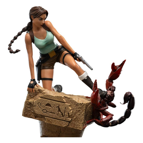 Weta Workshop Tomb Raider Lara Croft The Ruins of Revelation Mini Statue