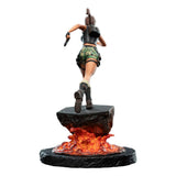 Weta Workshop Tomb Raider Lara Croft: The Sanctuary of Flame Mini Statue
