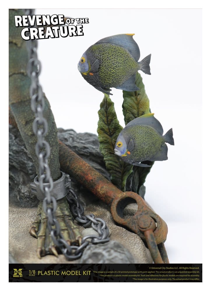 X-Plus Creature Revenge of the Creature (Reproduction) 1/8 Plastic Model Kit