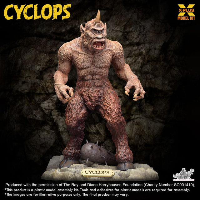 X-Plus Cyclops Figur Plastic Model Kit 1/72 Renewal Package