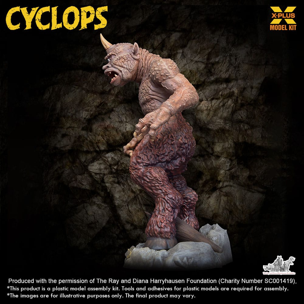 X-Plus Cyclops Figur Plastic Model Kit 1/72 Renewal Package