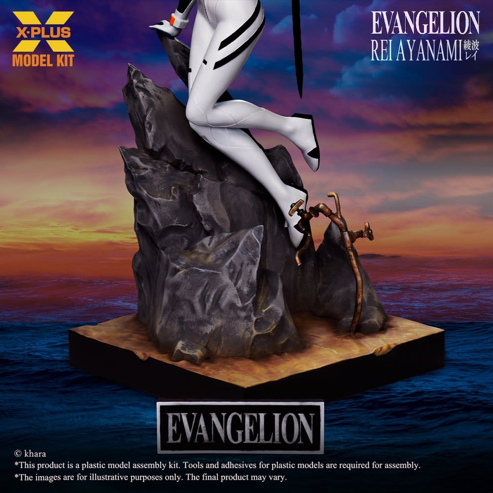 X-Plus Evangelion Rei Ayanami (Reproduction) 1/8 Plastic Model Kit