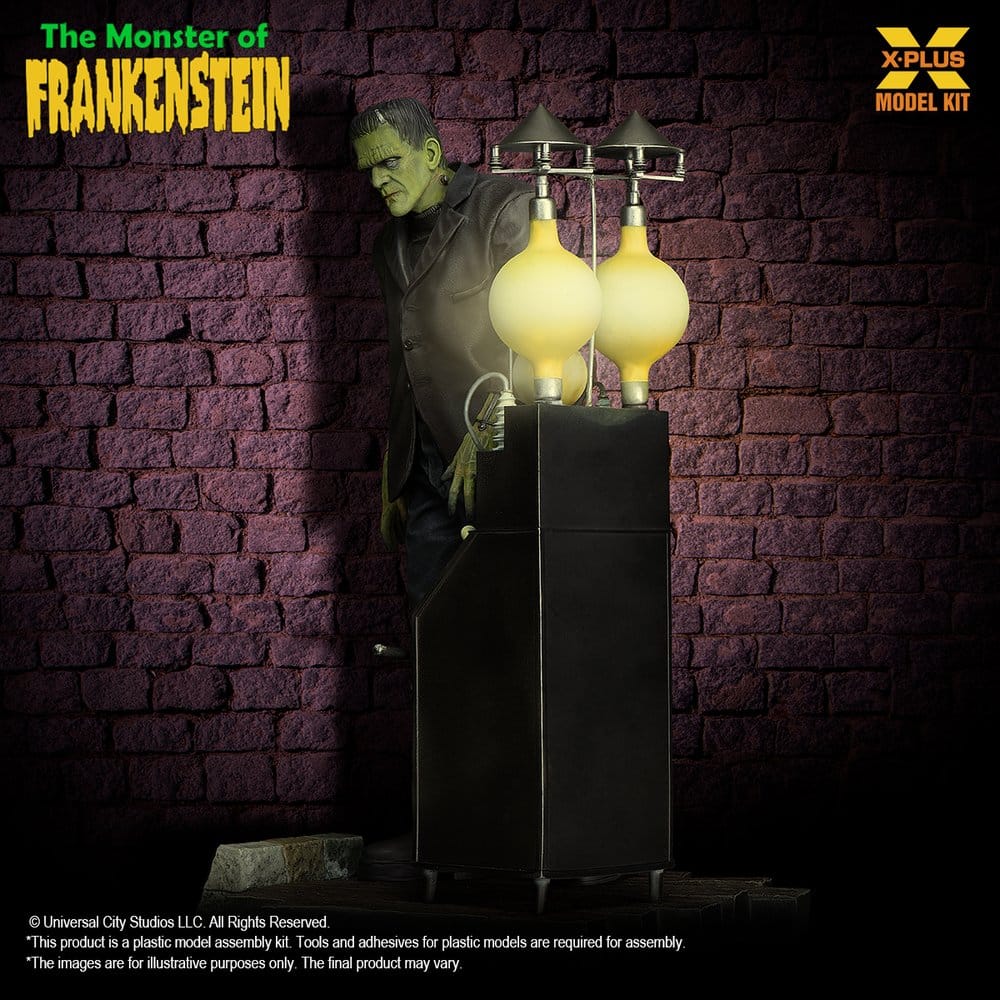 X-Plus Frankenstein The Monster of Frankenstein 1/8 Plastic Model Kit