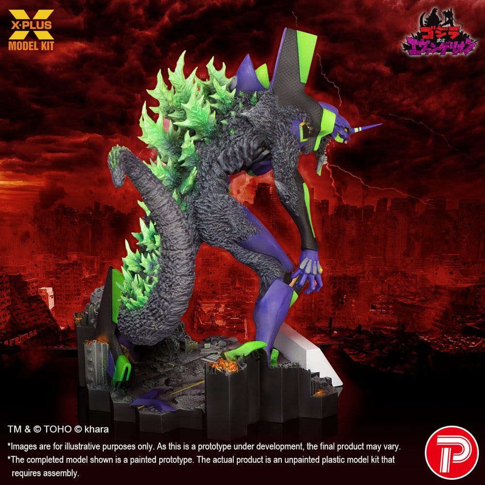 X-Plus Godzilla vs. Evangelion Evangelion Test Type-01 “G” Awakened Form Plastic Model Kit