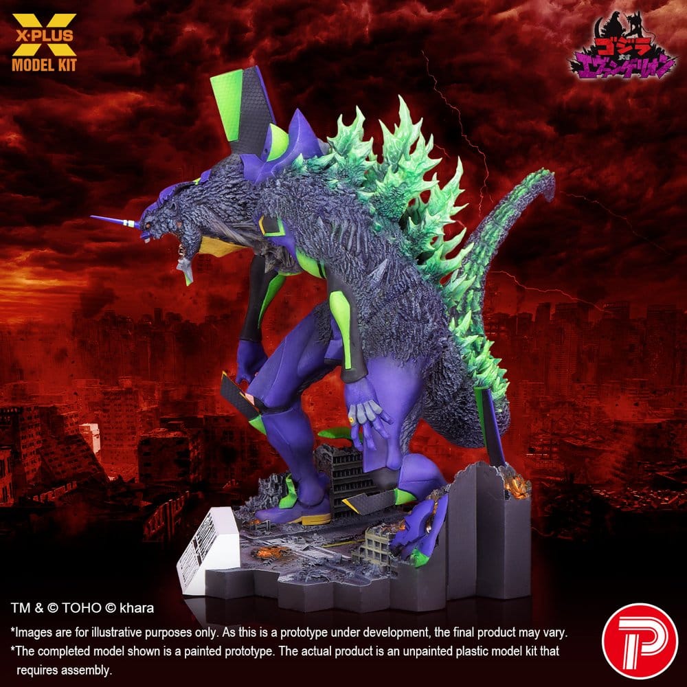 X-Plus Godzilla vs. Evangelion Evangelion Test Type-01 “G” Awakened Form Plastic Model Kit