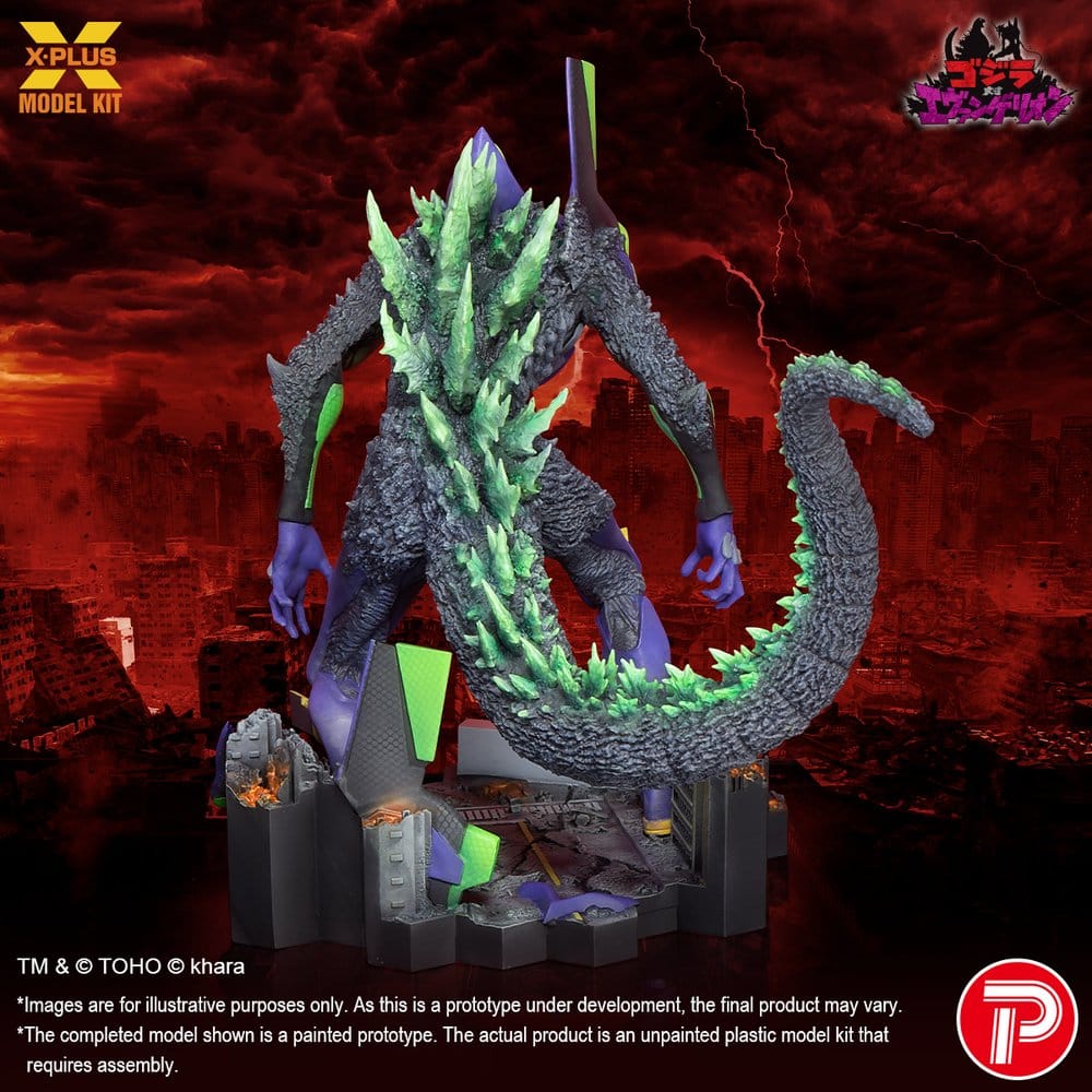 X-Plus Godzilla vs. Evangelion Evangelion Test Type-01 “G” Awakened Form Plastic Model Kit