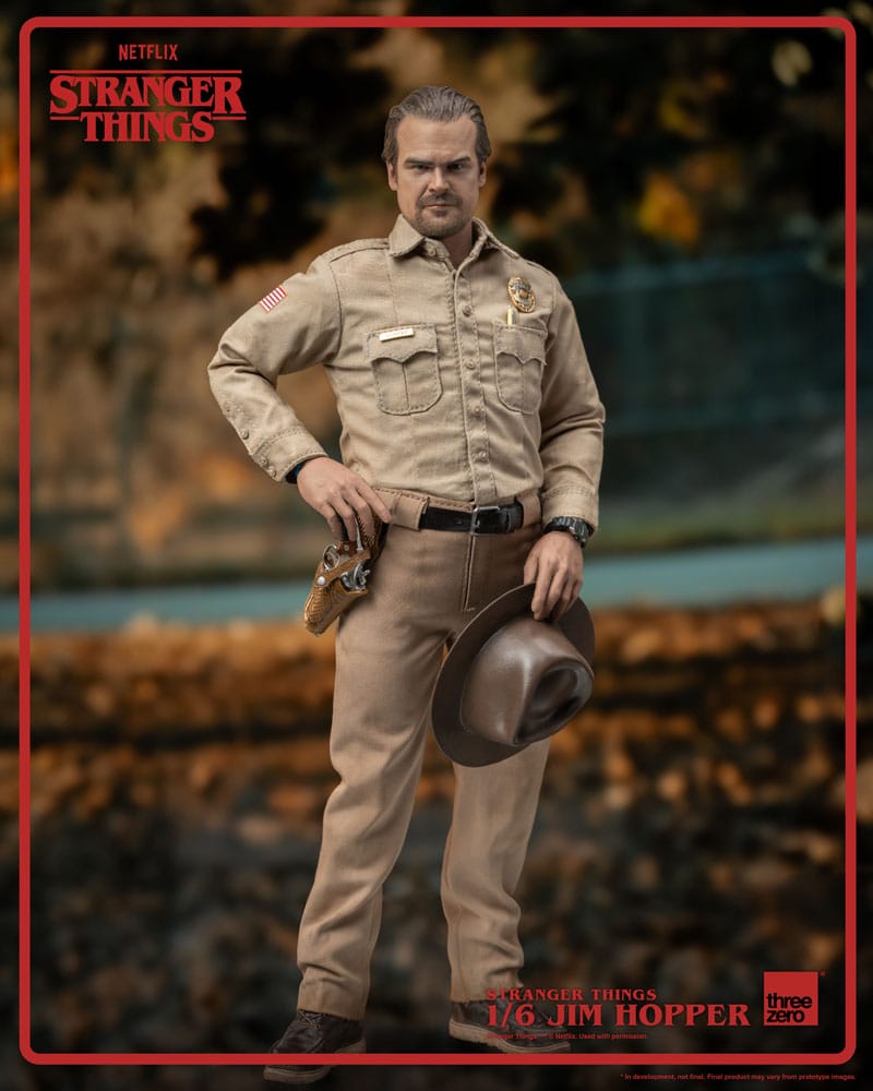 Stranger Things Actionfigur 1/6 Jim Hopper (Season 1) 32 cm